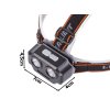 Čelovka LED XHP30 SMD nabíjecí USB SQ-803