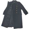 Kabát dvouřadý námořní černý Holandsko 60.léta
