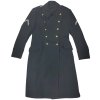 Kabát dvouřadý námořní černý Holandsko 60.léta