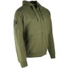 Taktická mikina Spec-Ops s kapucí na zip zelená Velcro Kombat®