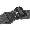 Opasek QR taktický s rychloupínací sponou šedý