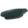 Baret vlněný zelený Petrol Green Holandsko
