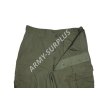 Kalhoty US Vietnam Poplin Rip Stop oliv OG-107 originál