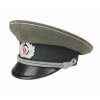 Čepice důstojnická brigadýrka šedá NVA originál