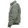 Bunda CWU letecká s límcem zelená Olive Green Pilot Jacket Fostex®