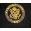 Triko US ARMY s potiskem United States Army černé originál