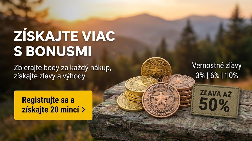 Bonusový program ARMYCO.sk