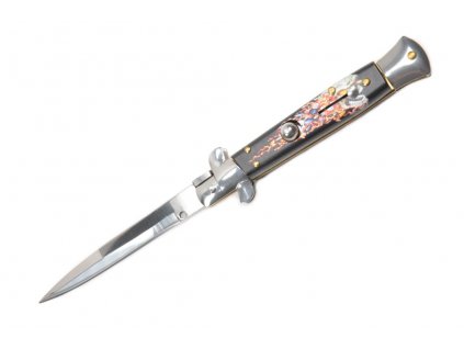 Stiletto Burning Skull