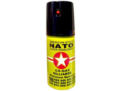 Obranný sprej , kaser NATO žltý 60ml