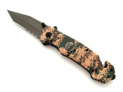 Kandar Taktický záchranársky nôž Skull B103 ARMY1