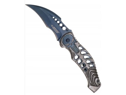 Vreckový zatvárací nôž Punisher Blue2