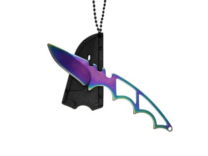 FOX Mini Neck-Dagger Fade – retiazka + púzdro
