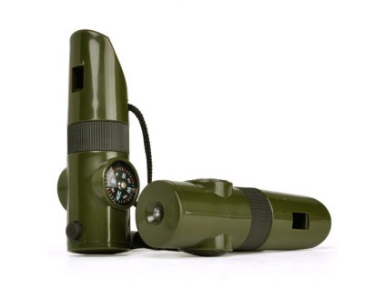 FOX Multifunkčná píšťalka 7 v 1 – survival nástroj