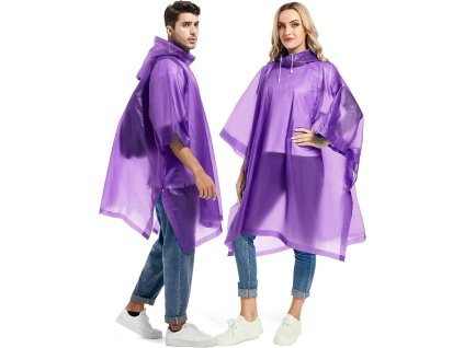 495785 ponco plastenka fialova