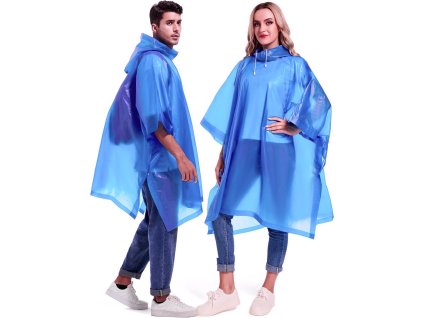 495791 ponco plastenka modra
