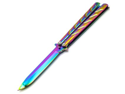 Benchmade Butterfly motýlik Fade Rainbow Sharp (3)
