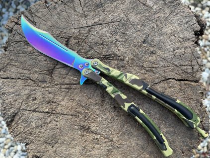 Butterfly Boreal Forest Camo Fade motýlik (2)