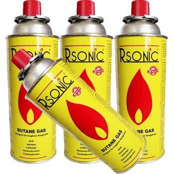 Náhradná plynová kartuša Gas Butane 400 ml - 4ks