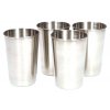 Nerezové poháriky v púzdre XL 170ml 4ks čierne (2)