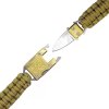 Paracord náramok s nožom Survival Emergency Sand Gold (3)