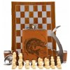 Ploskačka v darčekovej kazete Pstruh so šachom 240ml5