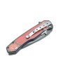 398430 4 benchmade vreckovy noz king wood red