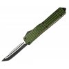 Vyskakovací nôž úzky zelený 10192 5