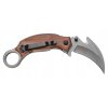 FOX Karambit WoodStrike – skladací nôž s klipom4