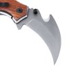 FOX Karambit WoodStrike – skladací nôž s klipom2