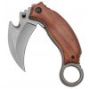 FOX Karambit WoodStrike – skladací nôž s klipom6