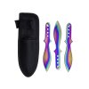 Mini Tomahawk Rainbow X‑10 – sada 3 ks vrhacích nožov2