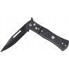 TIGER Automatický nôž – ultralight black switchblade2