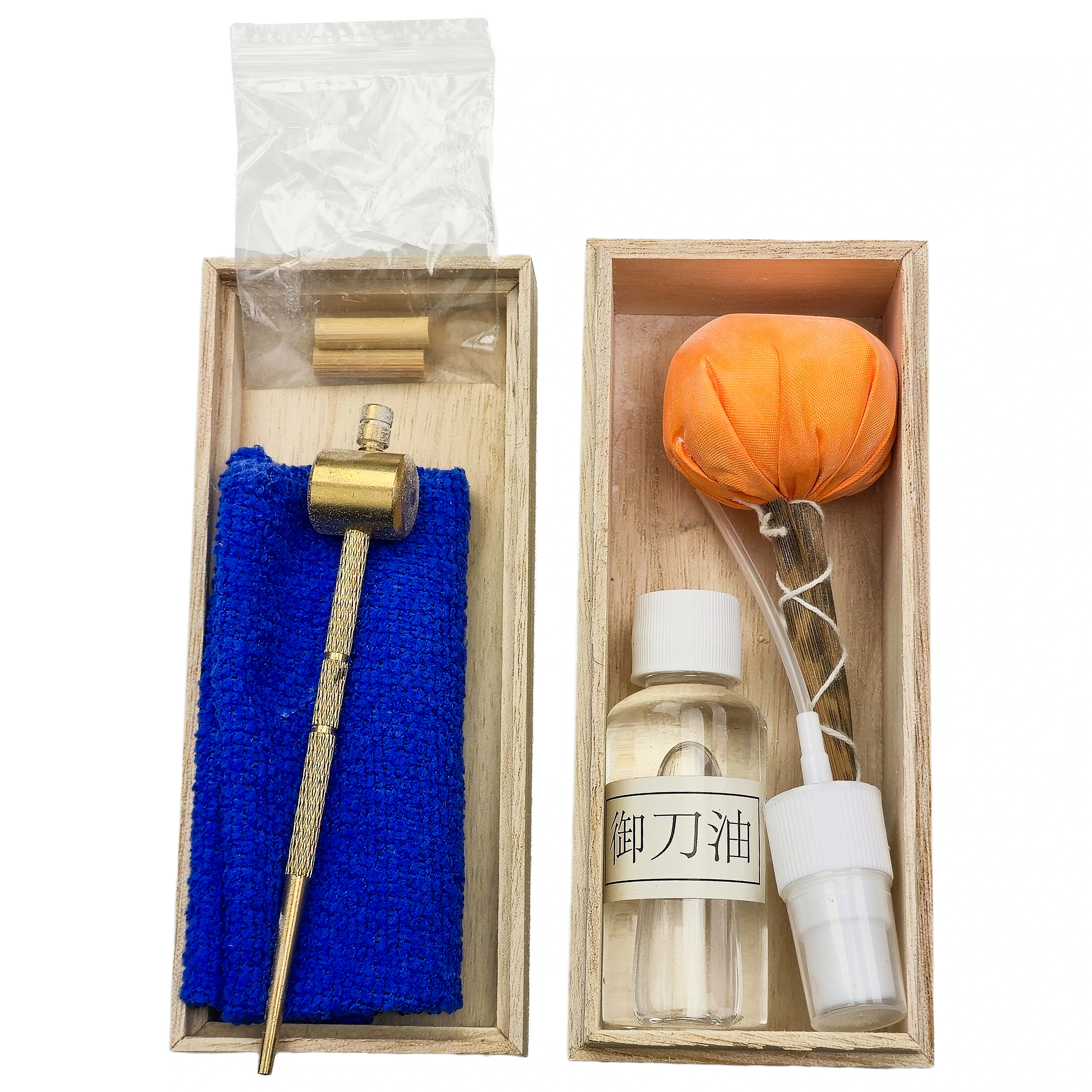 Údržbový kit na japonskou katanu