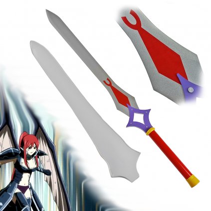 Erzin meč "BLACK WING ARMOR SWORD" Fairy Tail