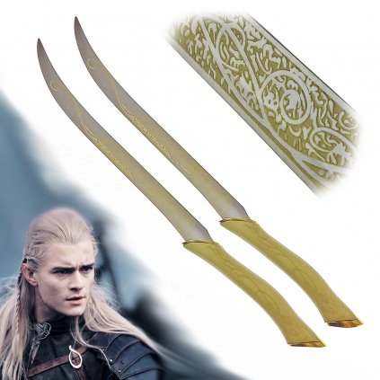 Legolas Filmová replika dýk "LEGOLAS DAGGERS" Pán Prstenů