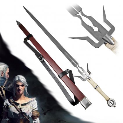 Ocelový meč Ciri "SWORD OF CIRI" Witcher 3: Wild Hunt