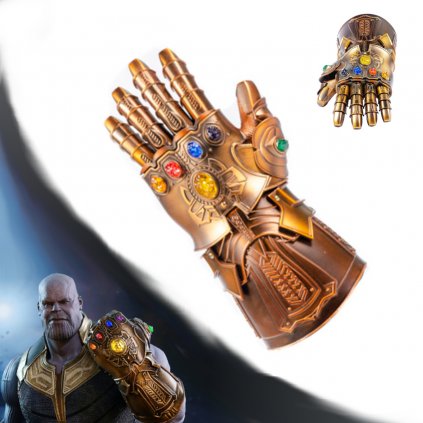 Thanosova rukavice "INFINITI GAUNTLET" HQ ocelová replika