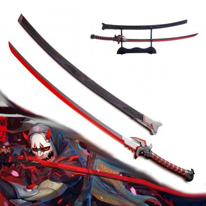 Replika katana "GENJI SHIMADA" Oni skin