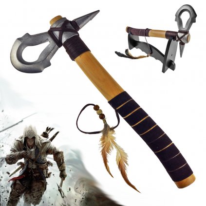 Sekera "ASSASSIN'S CREED TOMAHAWK" s podstavcem!