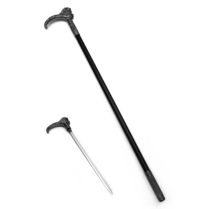 Vycházková hůl s čepelí "CZECH LION"