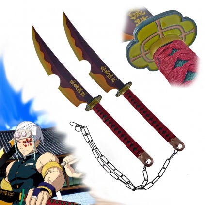 Nichirin Katany "TENGEN UZUI"  Demon Slayer - pár