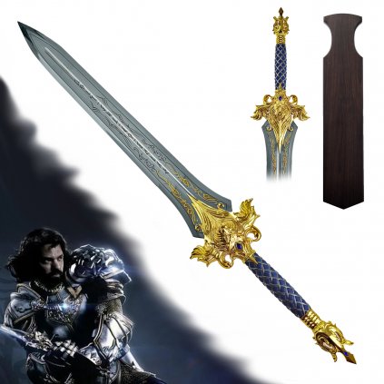 Meč krále Llanea "KING OF STORMWIND" Warcraft