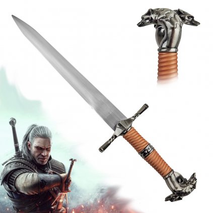 Miniatura Zaklínačova meče/dýka "WITCHER'S MINI SWORD"