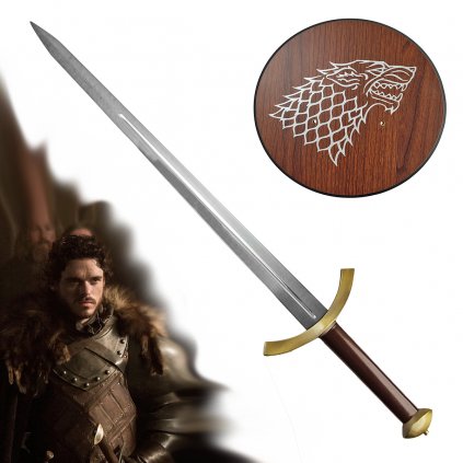 Meč Krále Severu "SWORD OF ROB STARK" s plaketou - Game of Thrones