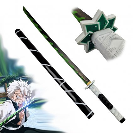 Měkčená Ninchirin Katana "SHINAZUGAWA SANEMI" - Demon Slayer