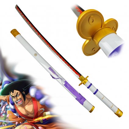 Dřevěná katana Meito "AME NO HABAKIRI" - One Piece