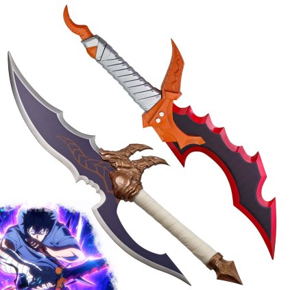 Limitovaná sada ocelových dýk "DAGGERS OF SUNG JIN-WOO" - Solo Leveling