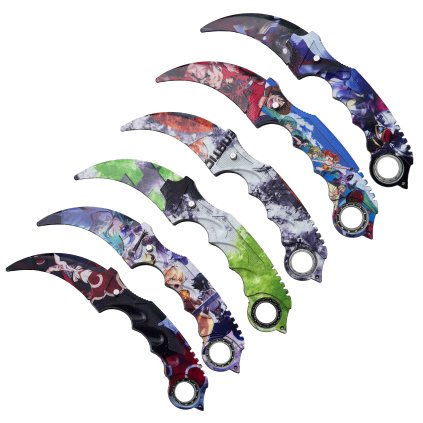 Vystřelovací karambit "YOUR FAVORITES" s ložiskem