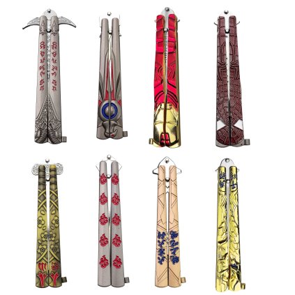 Tréninkový motýlek "FANTASY BALISONG" - 8 druhů!