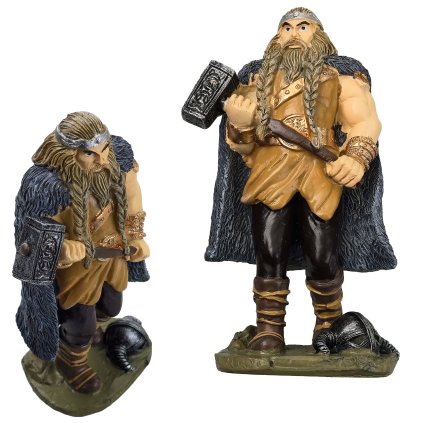 Pryskyřicová soška "BIG HAMMER VIKING"